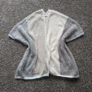 House of Harlow 1960 Fuzzy Open Cardigan Sweater